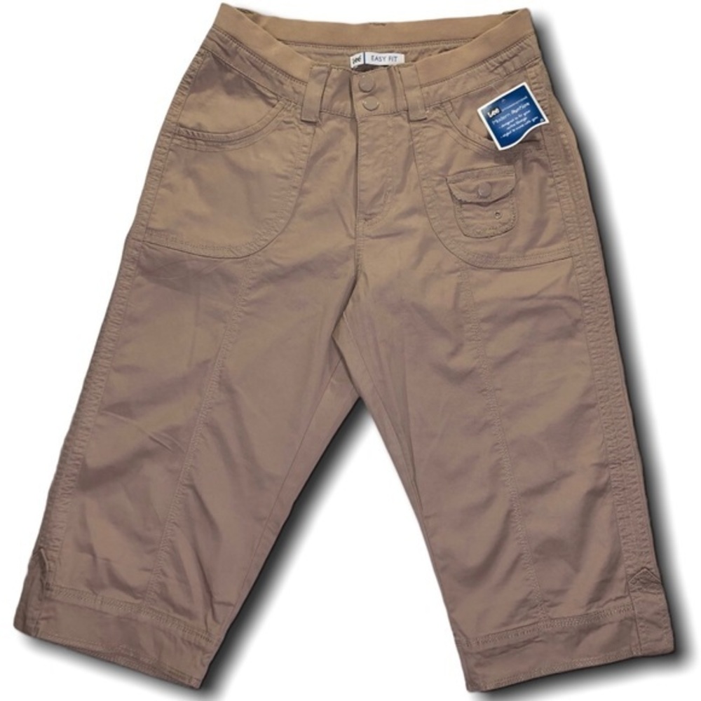 Lee Women’s Capri Pants Easy Fit Skimmer Size 6 NEW